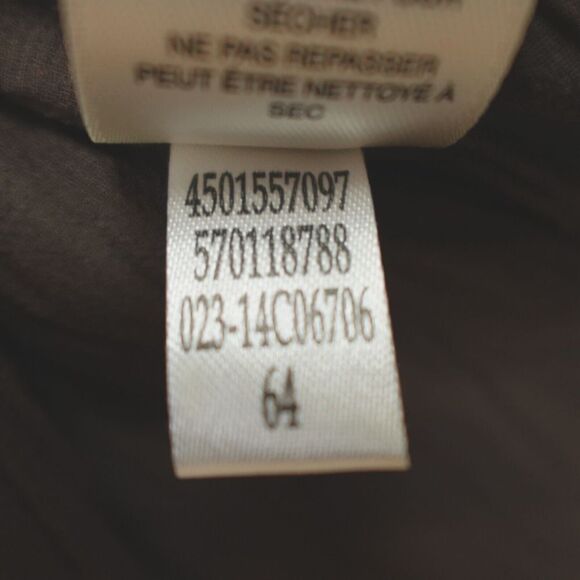 Chicos Jacket Womens 4 XL Animal Print Pleated Elegance Faux Fur Collar Mob Wife - Picture 13 of 14